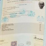 Buhari's WAEC Result Certificate
