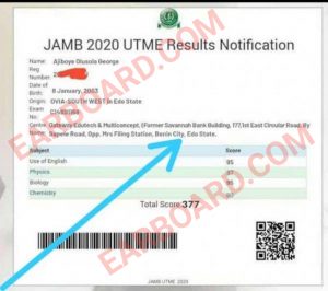 JAMB 2020 Results / Scores