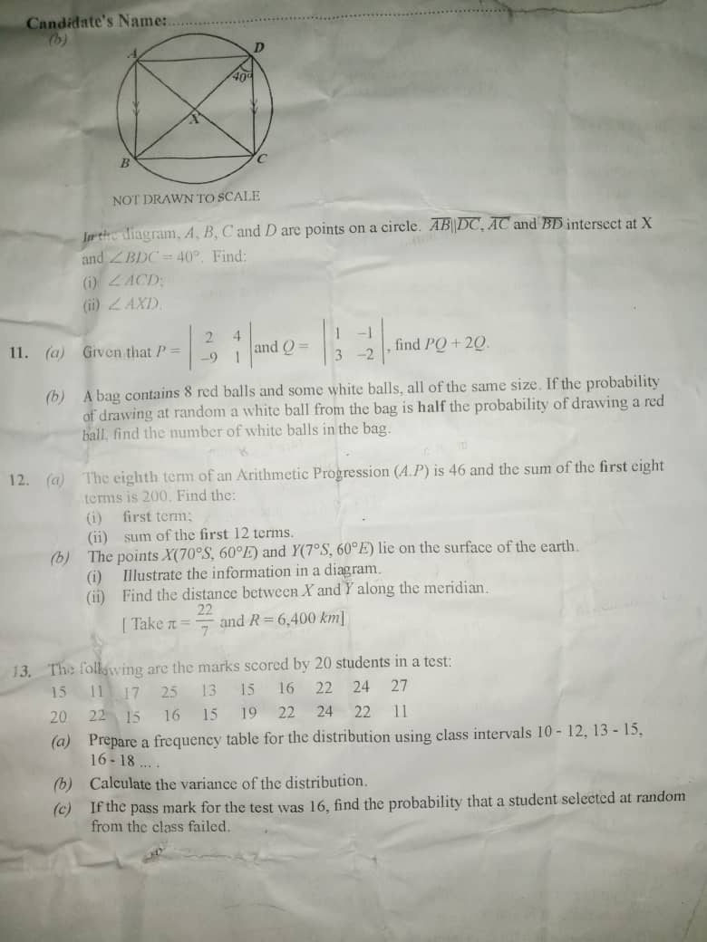 MATHEMATICS-WAEC-2025