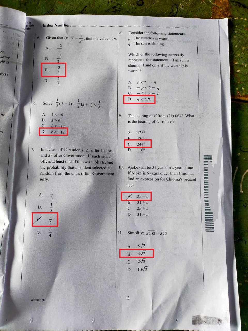 MATHEMATICS-WAEC-2025
