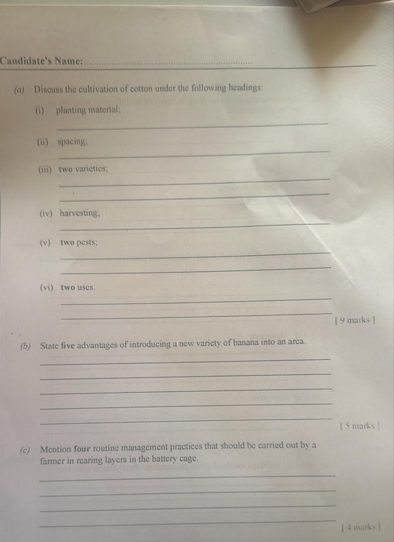 AGRIC-SCIENCE-WAEC-2025