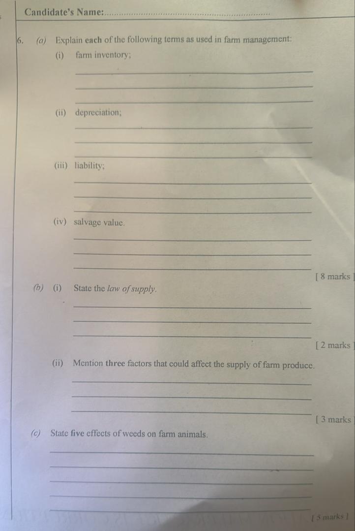AGRIC-SCIENCE-WAEC-2025