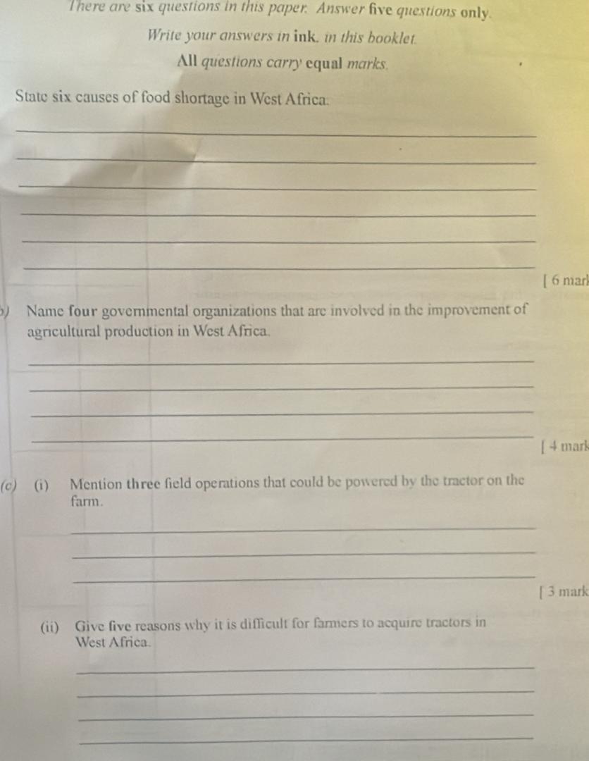AGRIC-SCIENCE-WAEC-2025