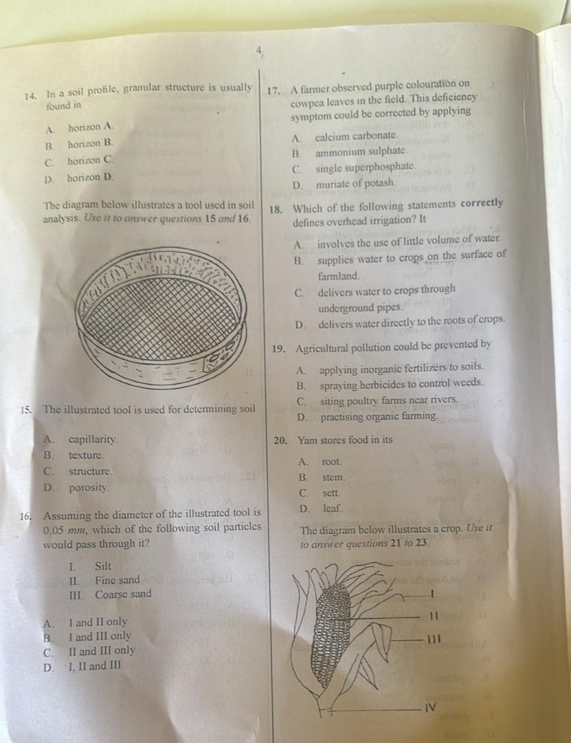 AGRIC-SCIENCE-WAEC-2025