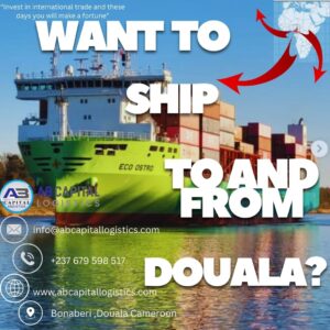 Shipping containers to and from cameroon