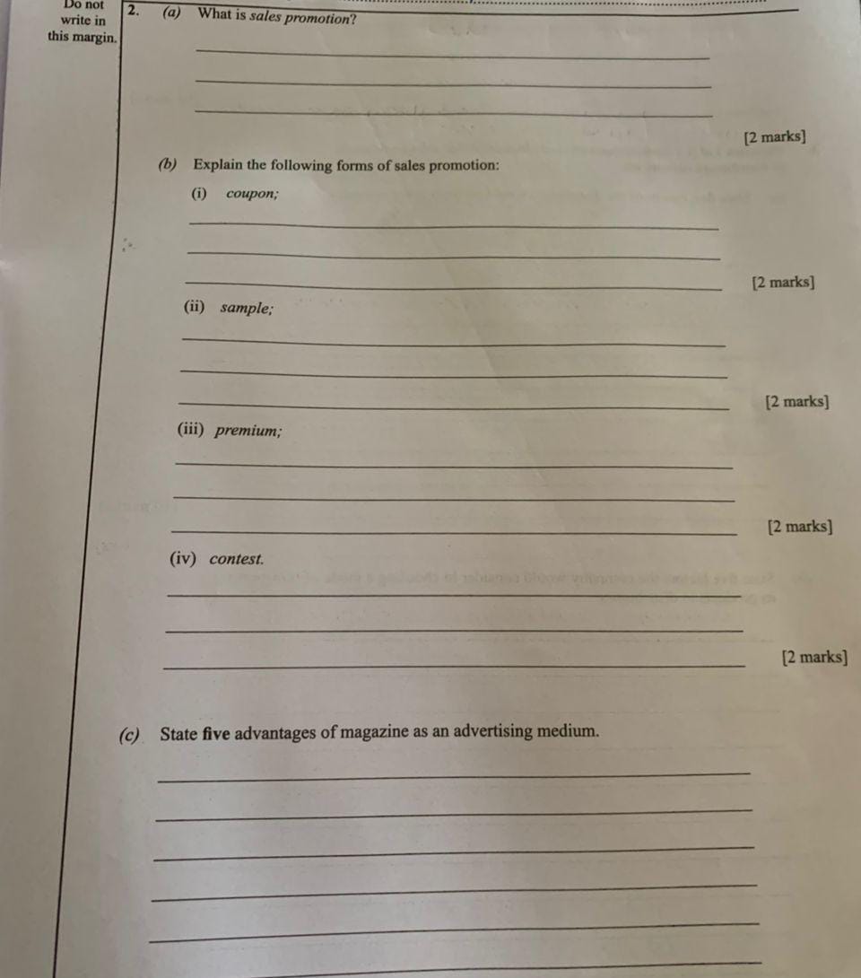 MARKETING-WAEC-2025