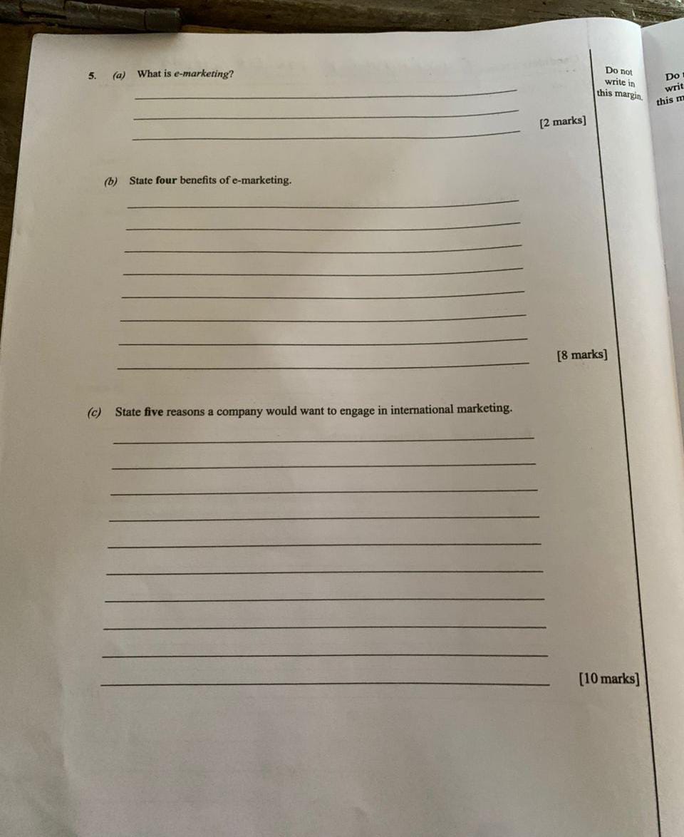 MARKETING-WAEC-2025