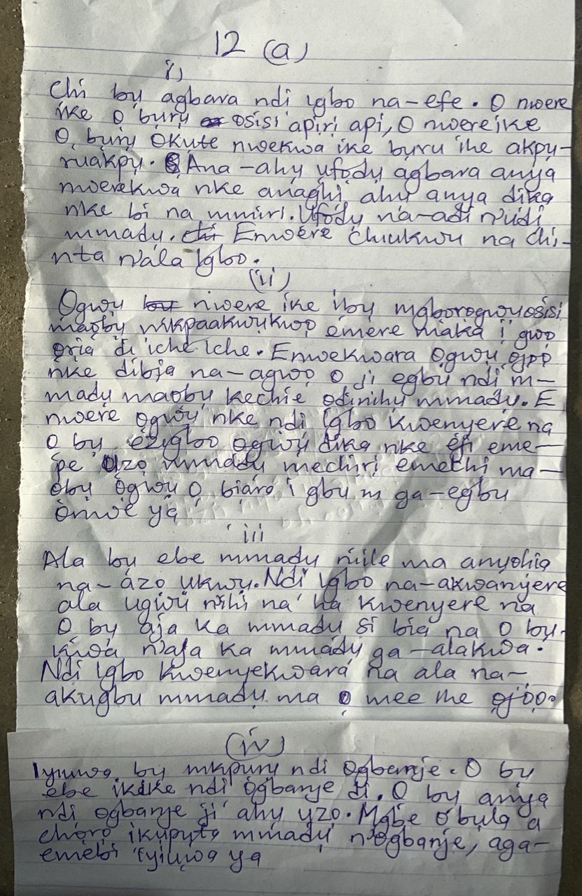 IGBO-LANGUAGE-WAEC-2025