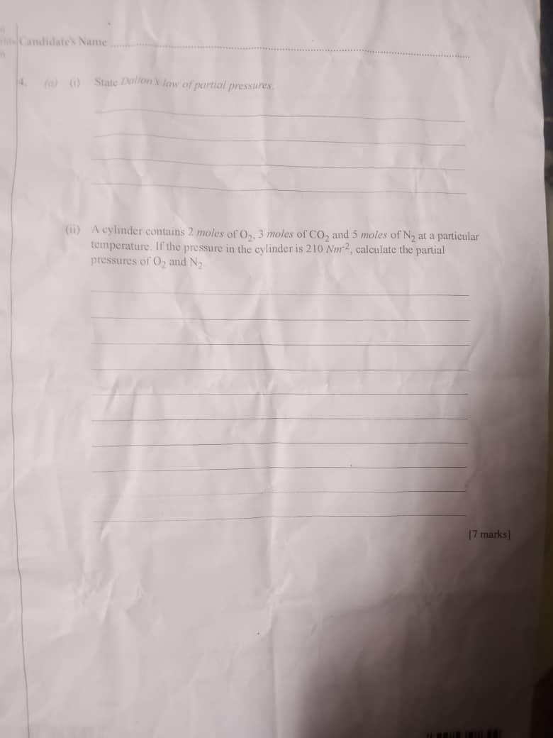 CHEMISTRY WAEC QUESTIONS 2025