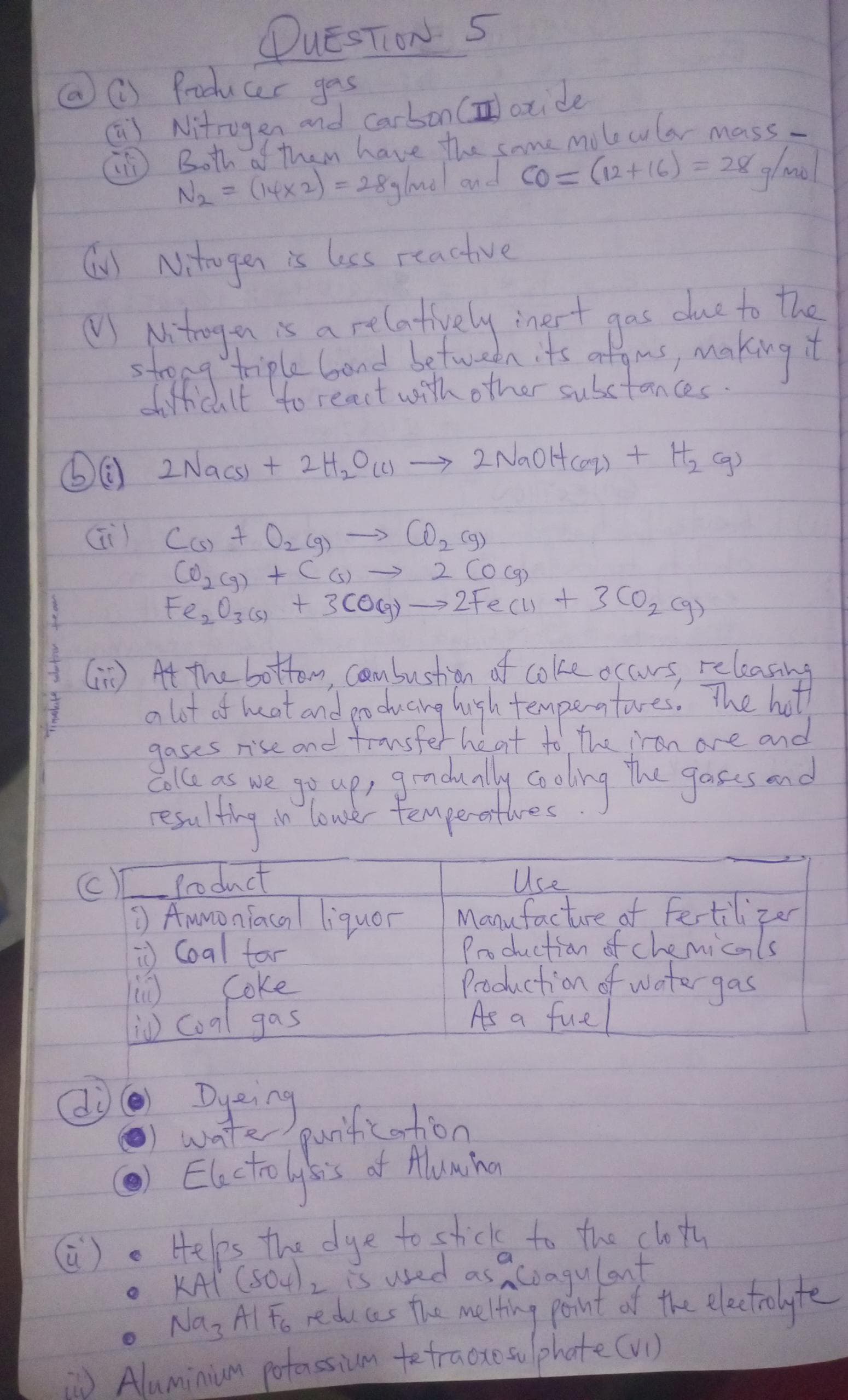 CHEMISTRY WAEC QUESTIONS 2025