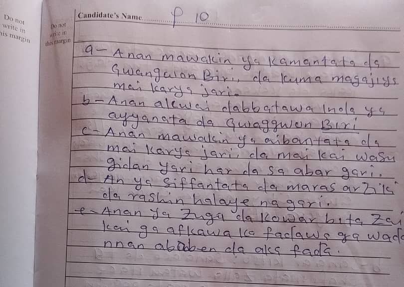 HAUSA-LANGUAGE-WAEC-2025