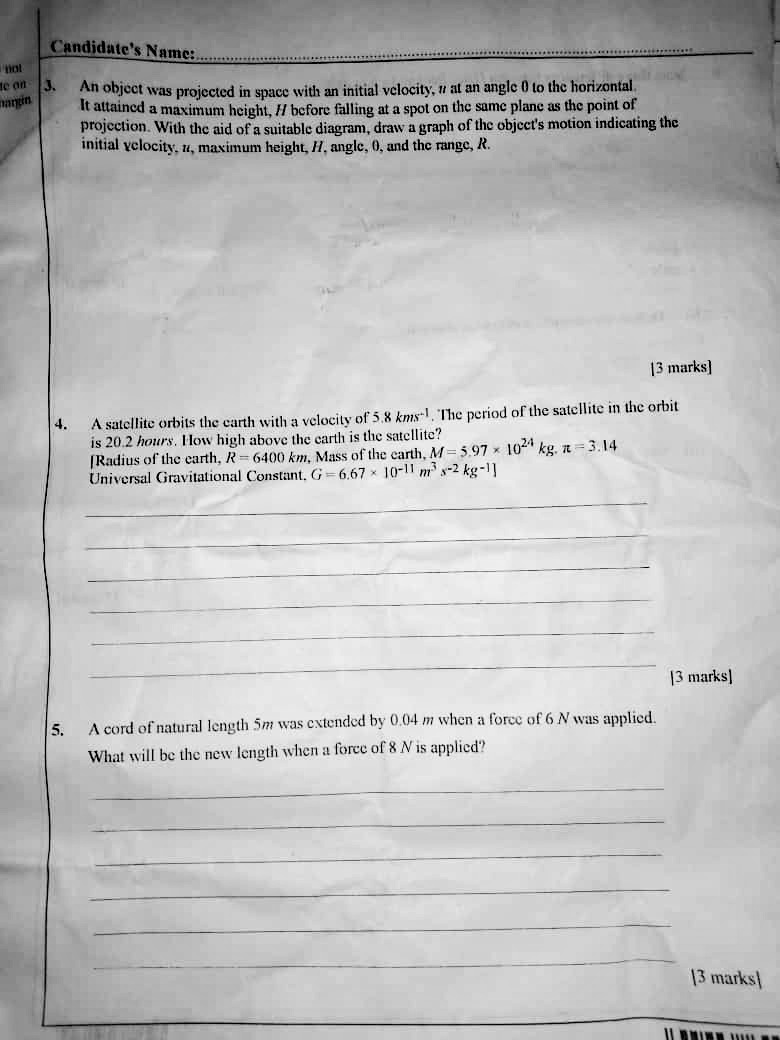 PHYSICS-WAEC-2025