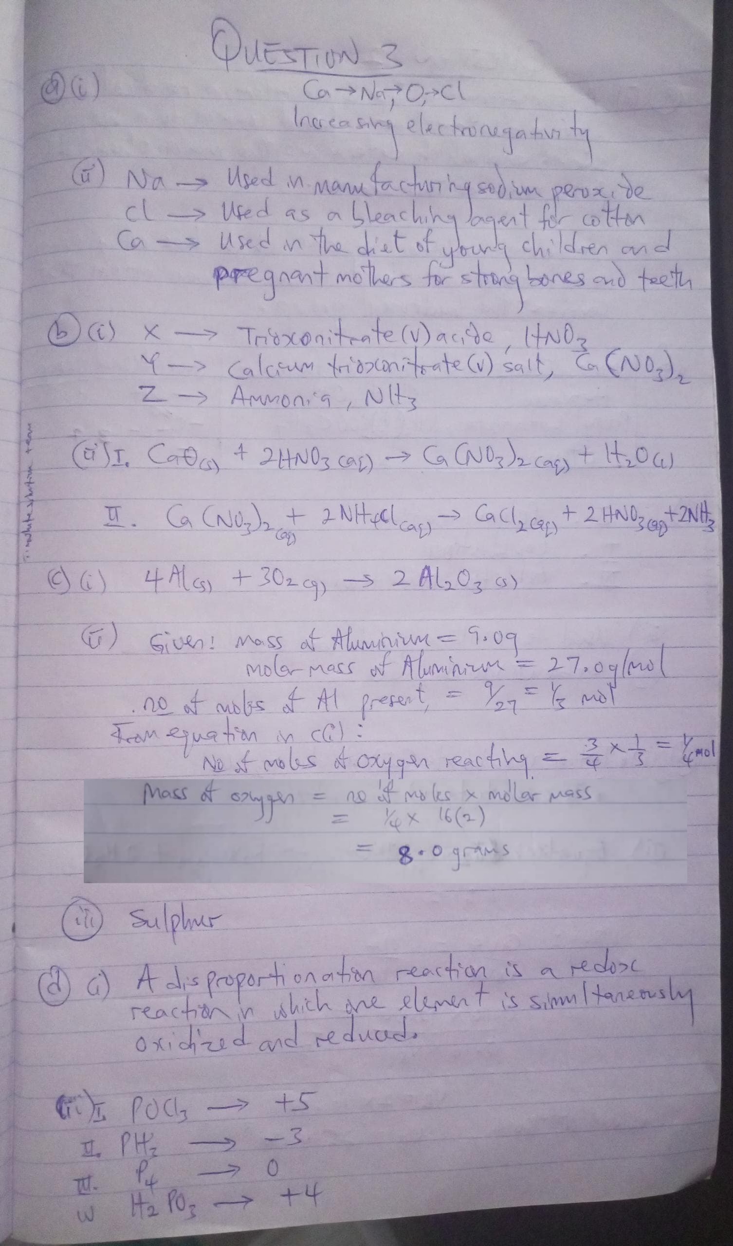 CHEMISTRY WAEC QUESTIONS 2025