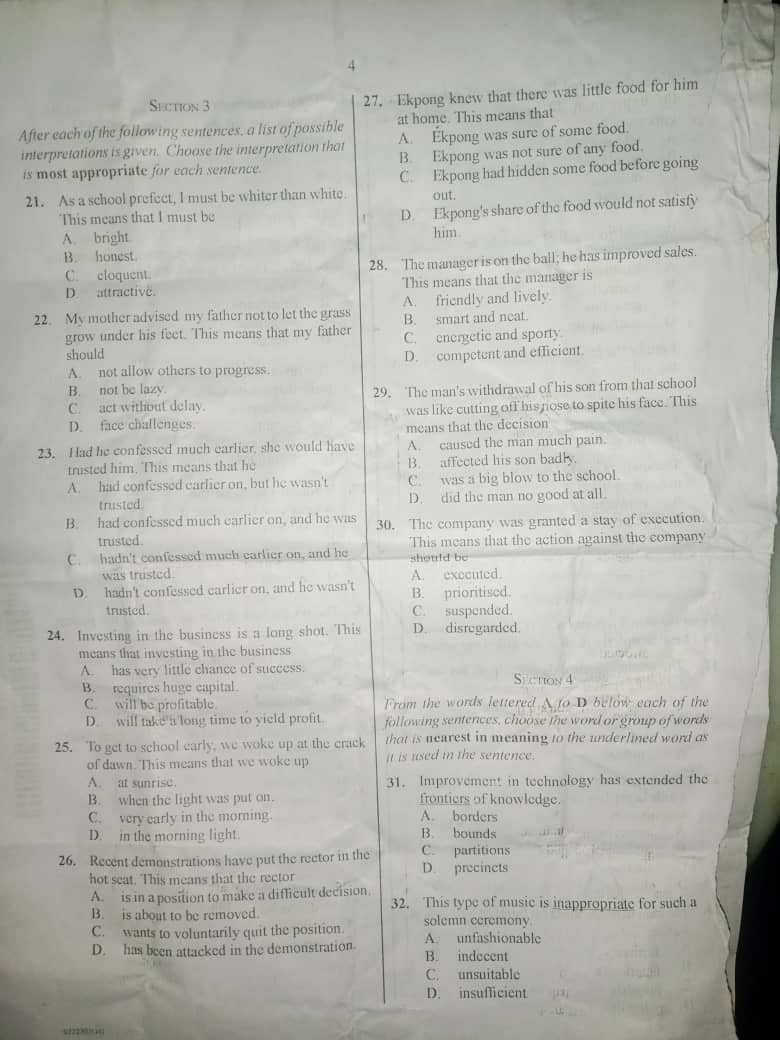 ENGLISH-LANGUAGE-WAEC-2025